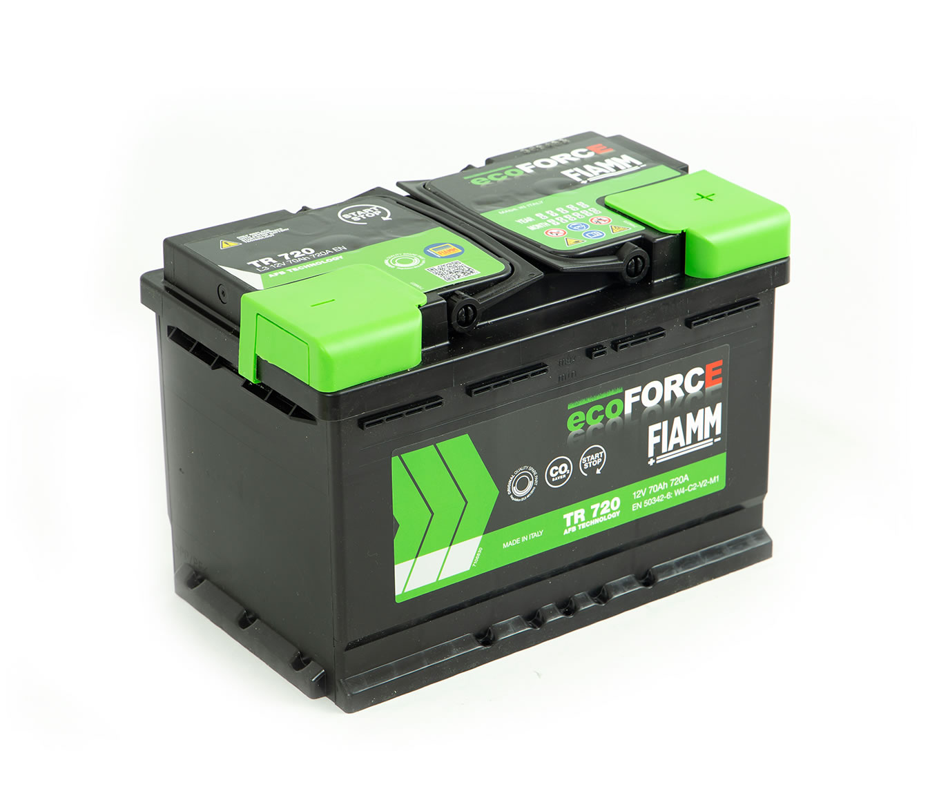 BATTERIE ECOFORCE AGM START AND STOP 70AH/760A 12V FIAMM VR760